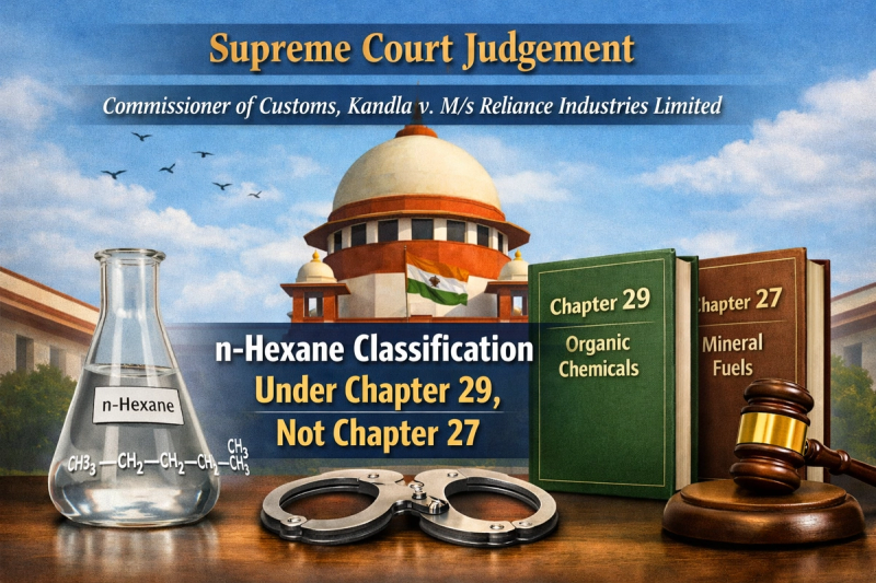 Commissioner of Customs, Kandla v. M/s Reliance Industries Limited