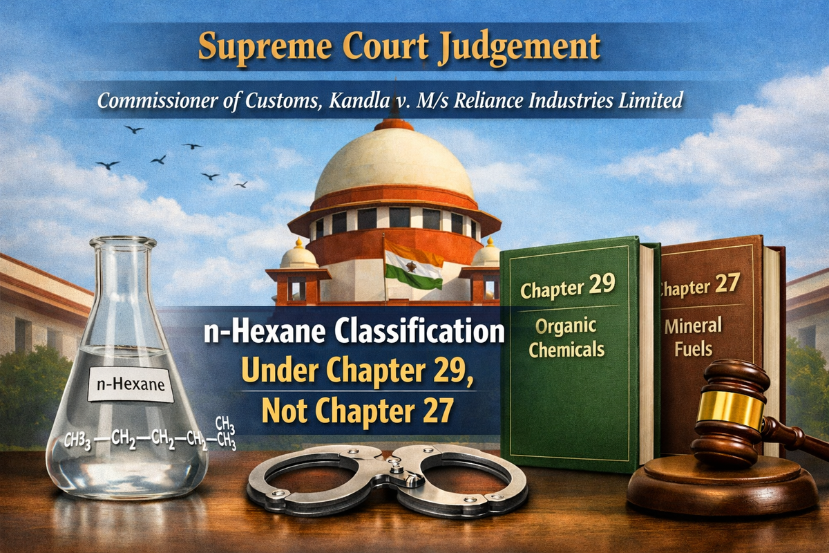 Commissioner of Customs, Kandla v. M/s Reliance Industries Limited