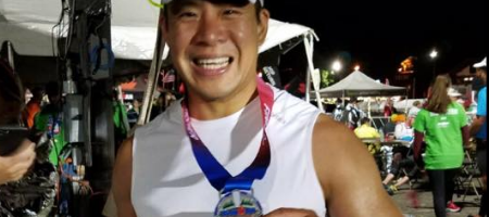 Suchang Chung Ironman finisherand sub 03:10 Marathoner