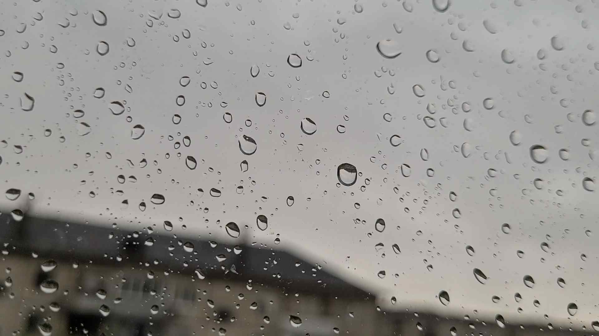 raindrops on a window