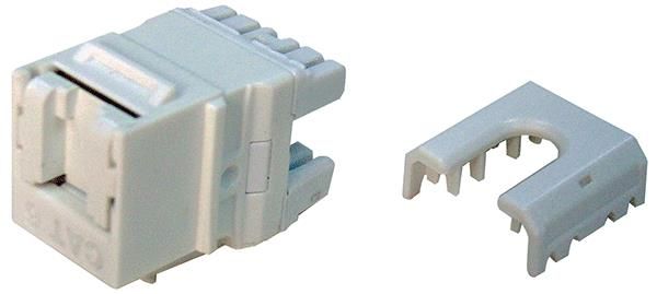 Cat.6 UTP 180° Quick Solution /w Shutter - Keystone Jack