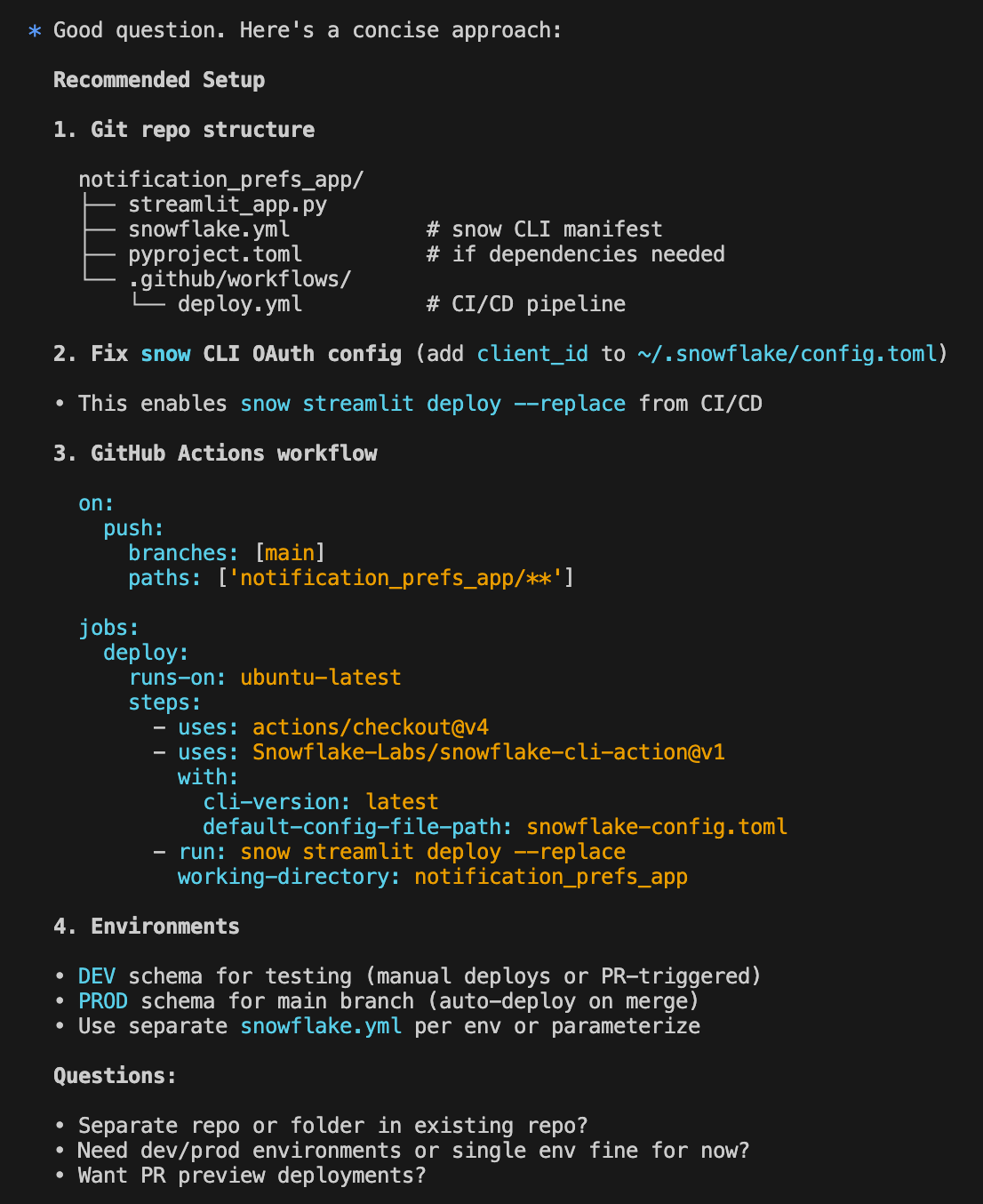 DevOps deployment suggestions