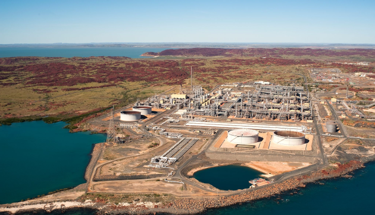 Woodside's North West Shelf LNG project in Western Australia (Photo: Woodside)