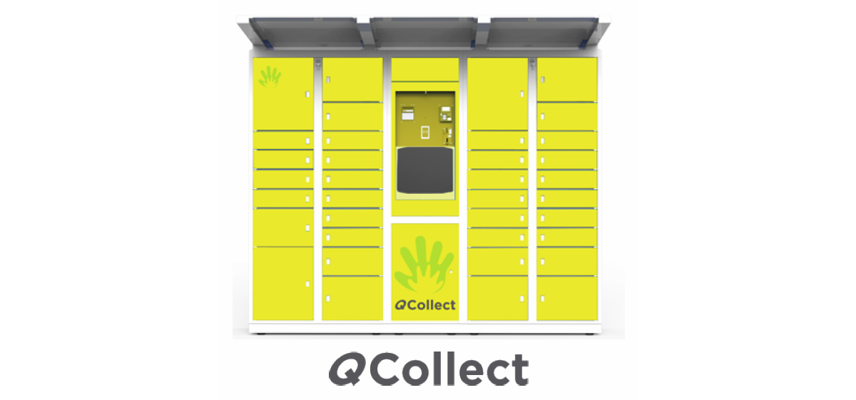 QCollect locker bank