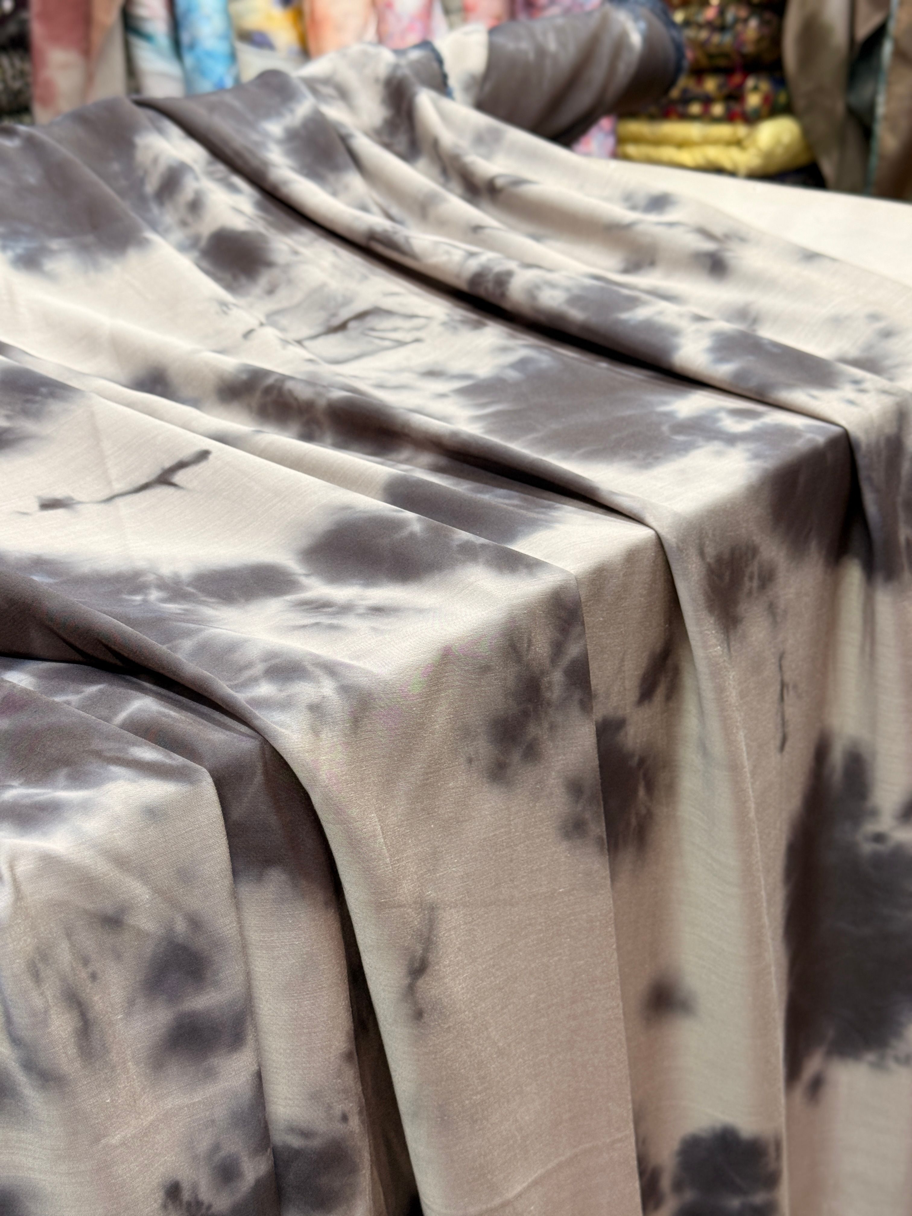 Tie Dye Rayon Silk 1