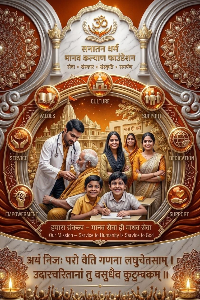 सनातन धर्म मानव कल्याण फाउंडेशन