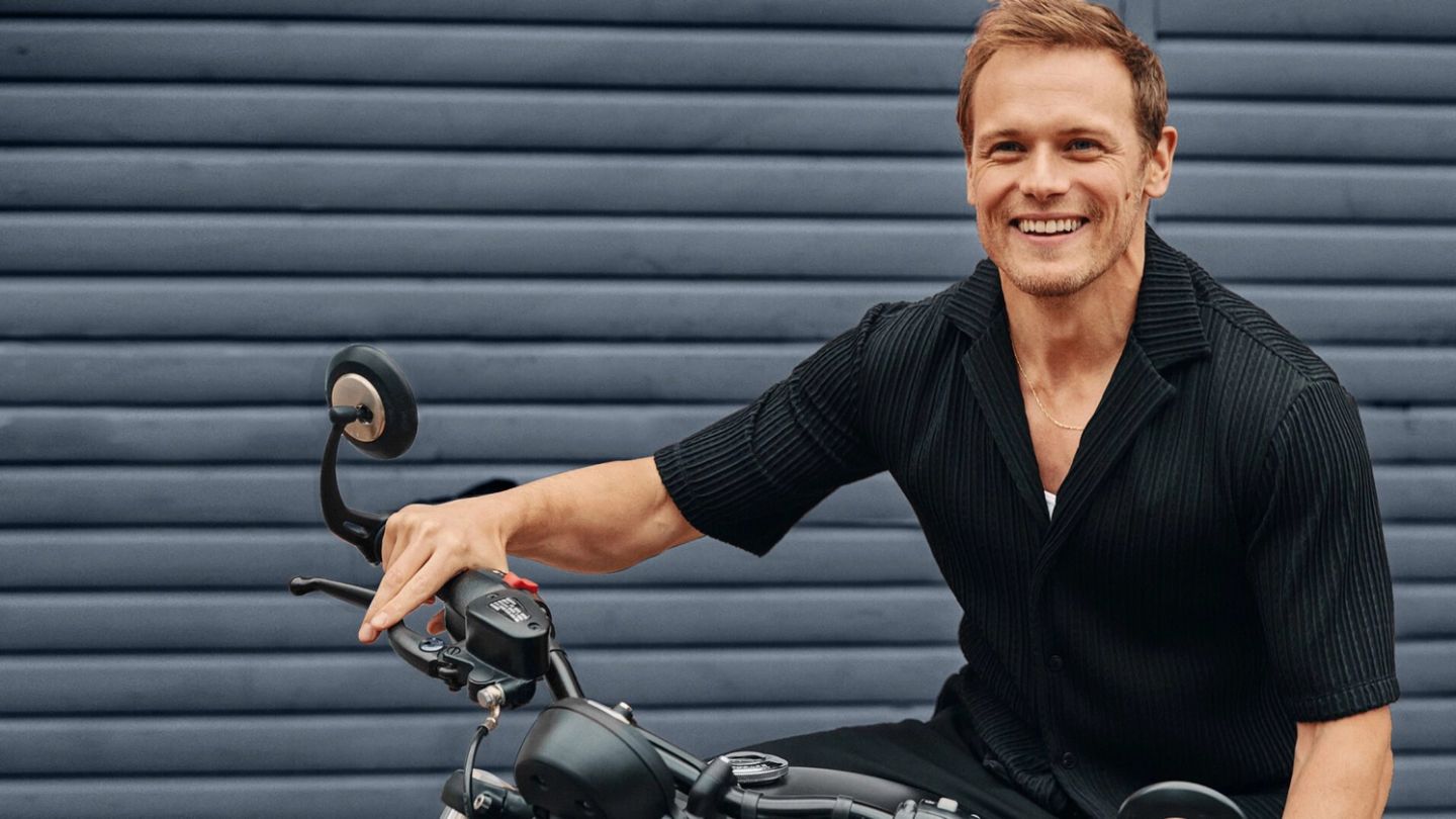 The outlandish charms of Sam Heughan