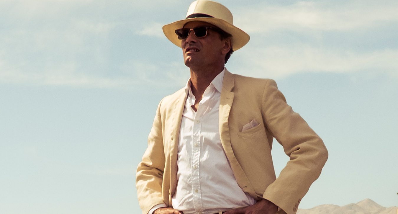 Linen best sale panama hat