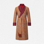 New & Lingwood ‘St James' Paisley Dressing Gown