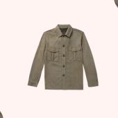 Loro Piana Suede Overshirt