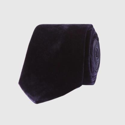 Lanvin Velvet Tie