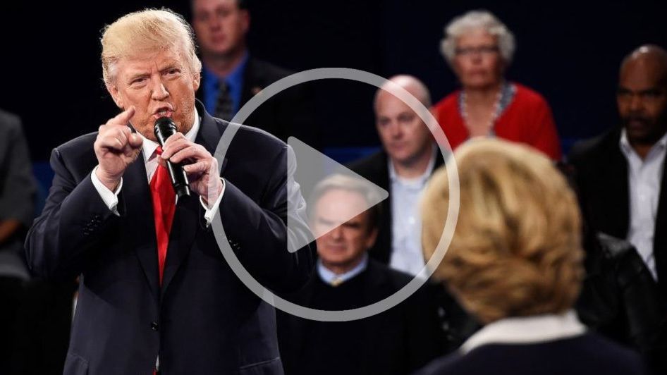 The 5 moments from last night’s presidential debate that left us speechless