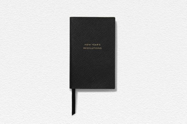 editor's picks smythson notebook new year resolutions