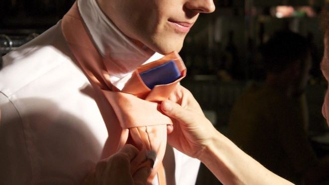 Exclusive Backstage – Richard James SS13 Collection