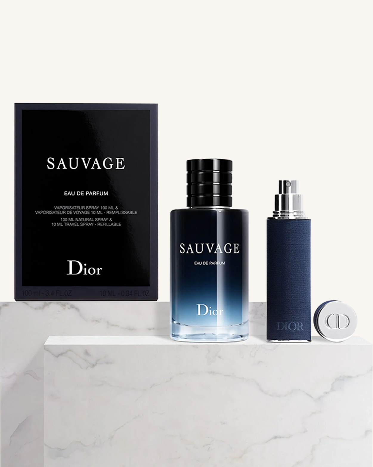 Dior Sauvage Eau de Parfum and Travel Spray Gift Set