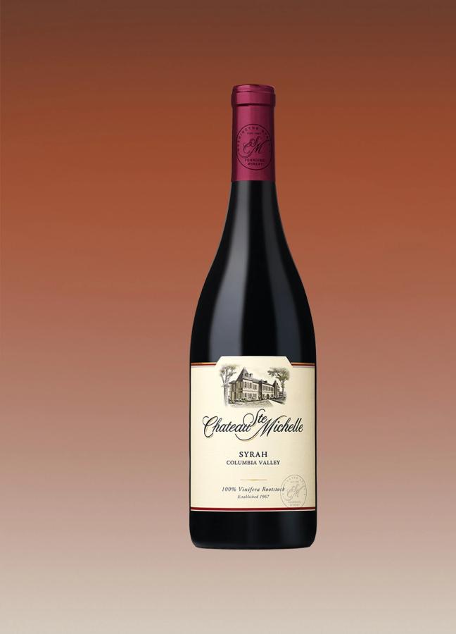 Bottle of Chateau Ste. Michelle