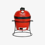 Kamado Joe Jr with Cast Iron Stand