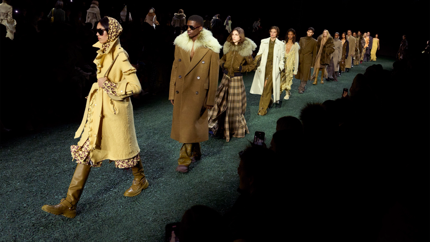 The Burberry Winter collection was a Great British love-in