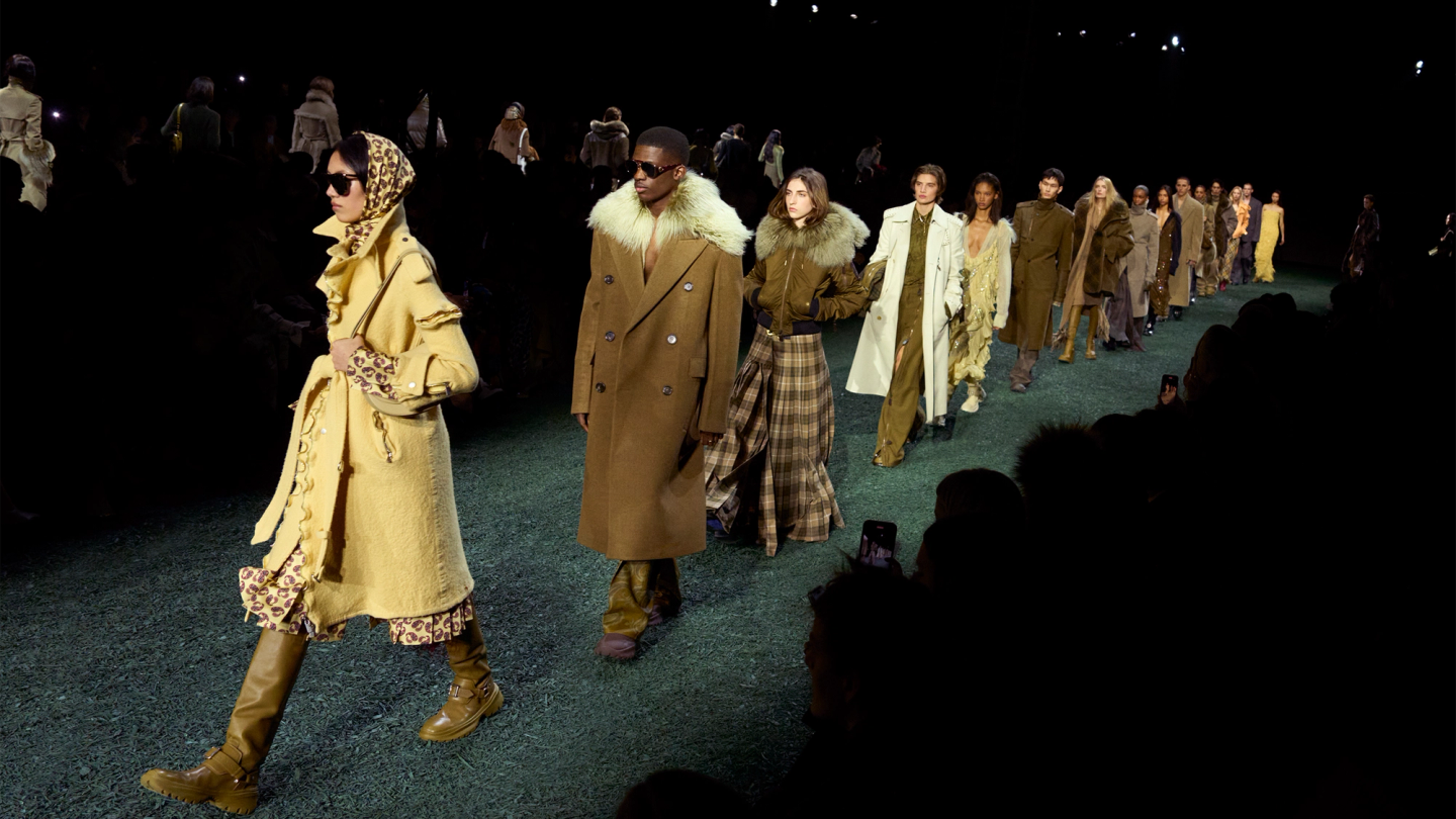 The Burberry Winter collection was a Great British love-in