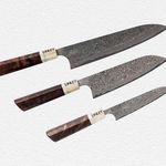 Linley Damascus Knives