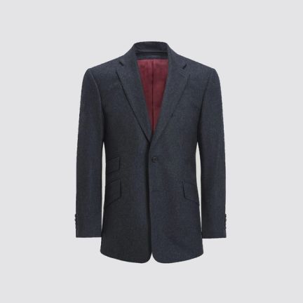 Harvie & Hudson Grey Flannel Suit