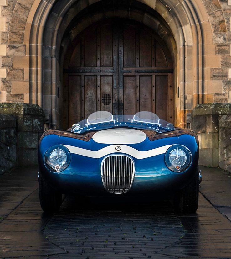 ecurie ecosse builds seven jaguar c-type race car continuations