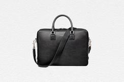 Mount Street Leather Laptop Briefcase