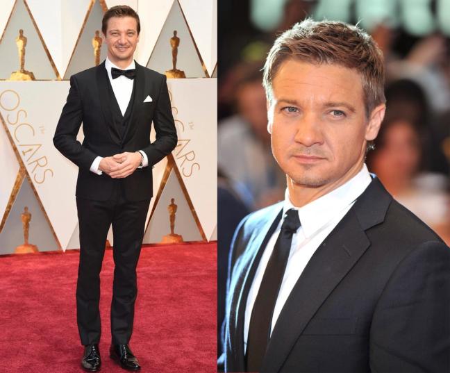 Jeremy Renner Oscars 2017 and suit
