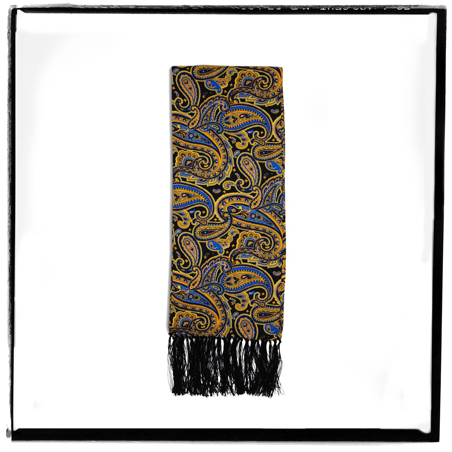Soho Scarves Aviator Scarf in Paisley