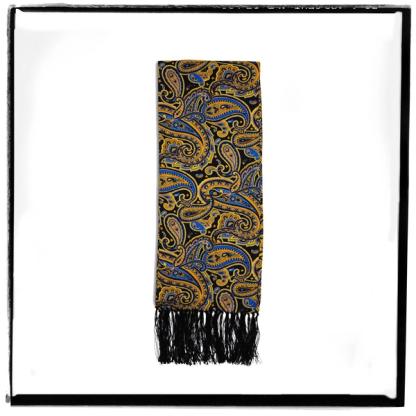 Soho Scarves Aviator Scarf in Paisley
