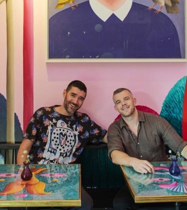 Russell Tovey and Rob Diament