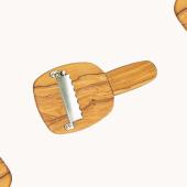 Alessi Olive Wood Truffle Slicer