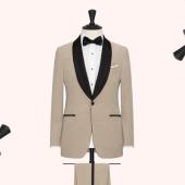 Clements & Church Brown Corduroy Tuxedo