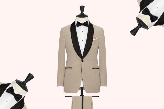 Clements & Church Brown Corduroy Tuxedo