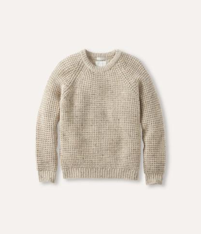 Peregrine ‘Skiddaw’ waffle jumper