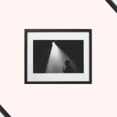 Framed 1965 Frank Sinatra Print