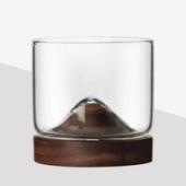 Wooden Mountain Whiskey Glass