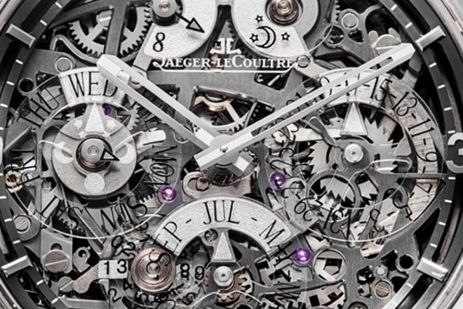 Watchout Jaeger LeCoultre Master Eight Day Perpetual Skeleton