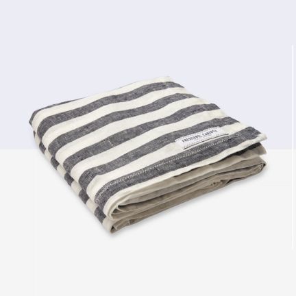 Stripe Linen Beach Towel