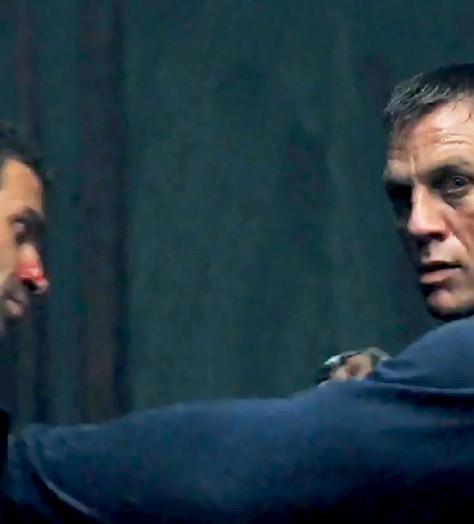 When did James Bond use his watch as a knuckleduster?