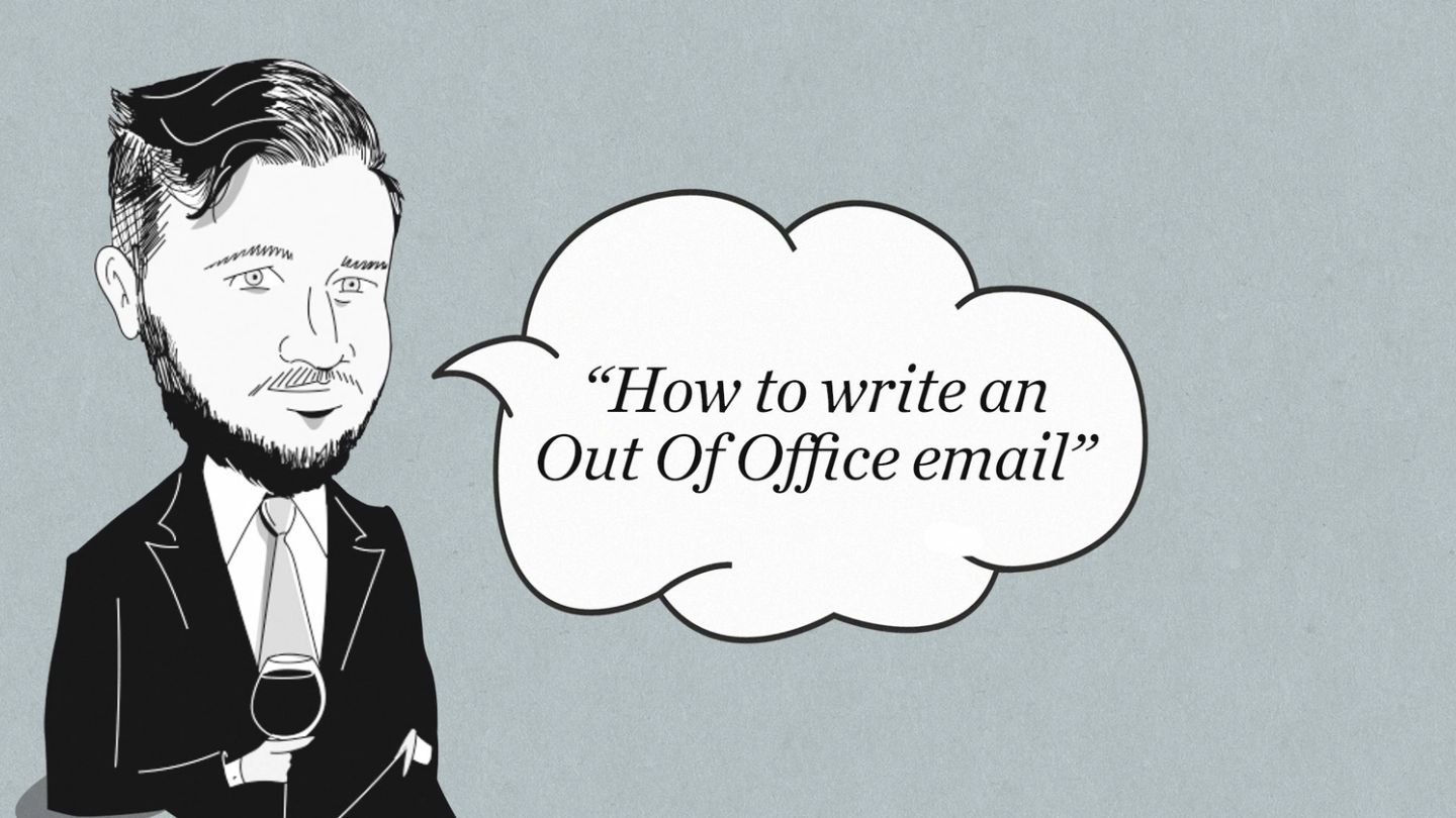 How to write an Out Of Office email