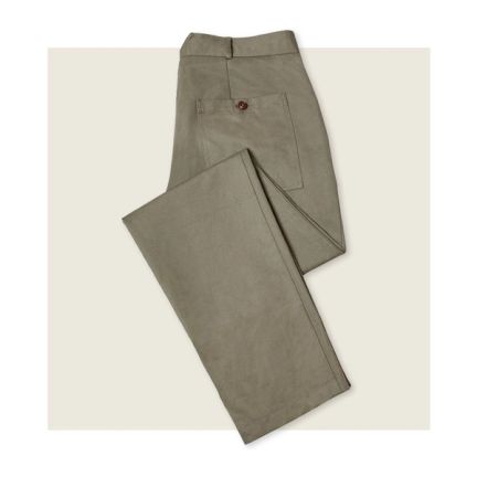 Sir Plus Sage Green Worker Chino Trousers