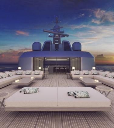 Step aboard the ritzy, glitzy superyacht designed by Giorgio Armani
