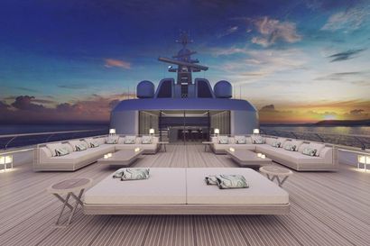 Step aboard the ritzy, glitzy superyacht designed by Giorgio Armani