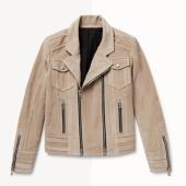 Suede Biker Jacket by Balmain at Mr Porter