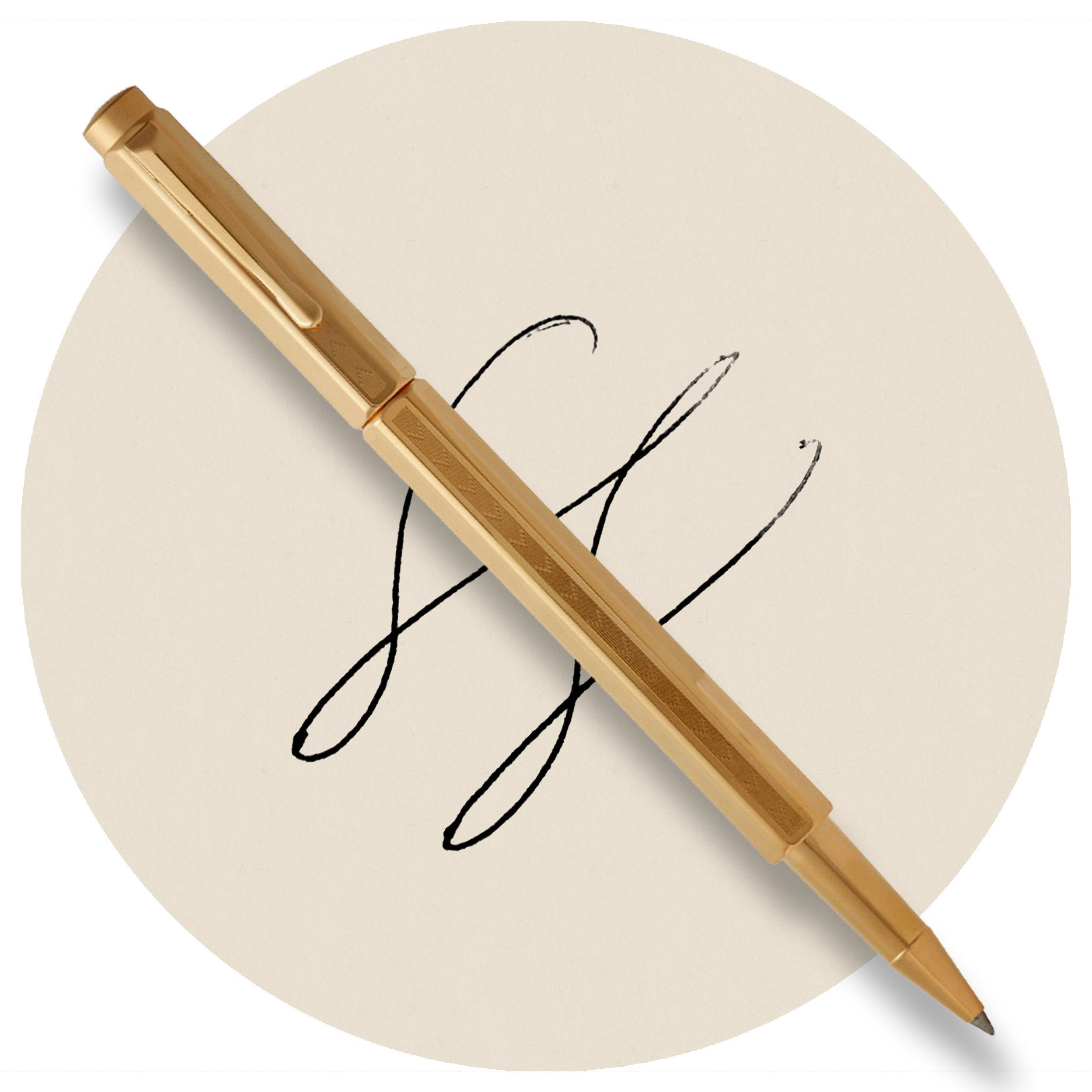 Caran D’Ache Ecridor Gold-Plated Ballpoint