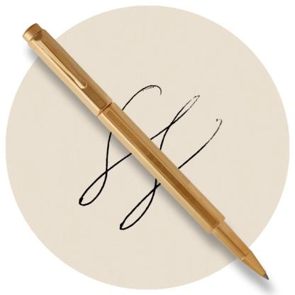 Caran D’Ache Ecridor Gold-Plated Ballpoint