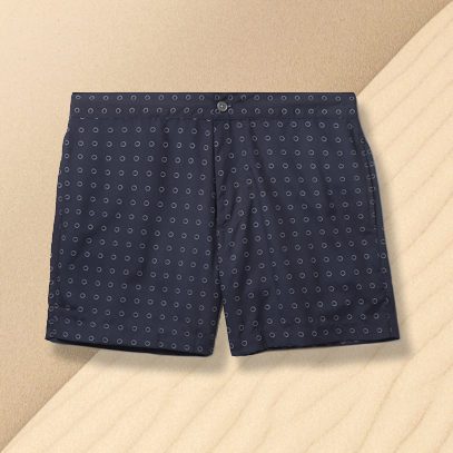 Officine Generale Printed Shorts