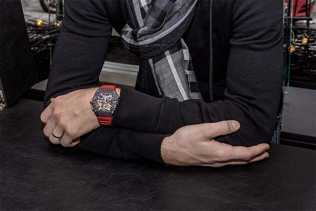 Grosjean Richard Mille The Gentleman's Journal