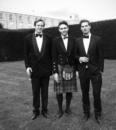 Hugo Brassey, Ludo Shaw-Stewart and Tom Warren